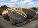 3 pcs. 80 ton SWL steel mooring buoys