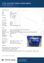 10 ton ASM electric mooring winch