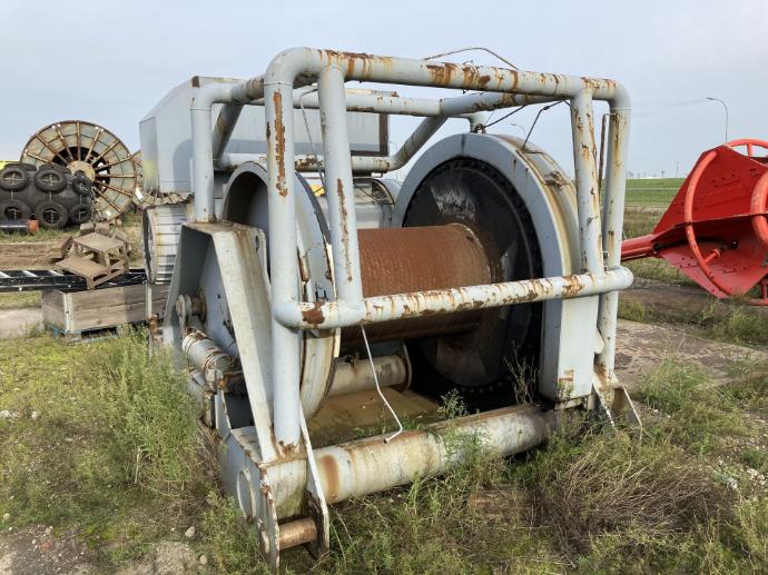 [18458] 40 ton Bröhl TGW electric tugger winch