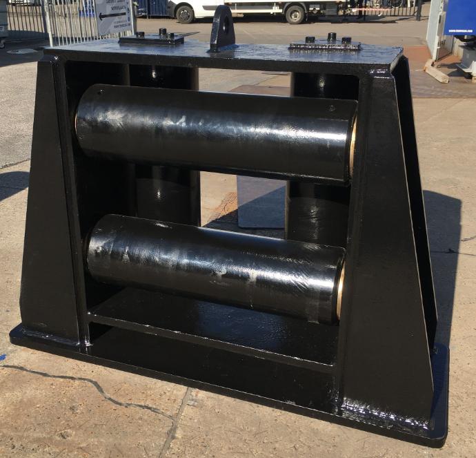 4-Roller Fairlead on baseplate