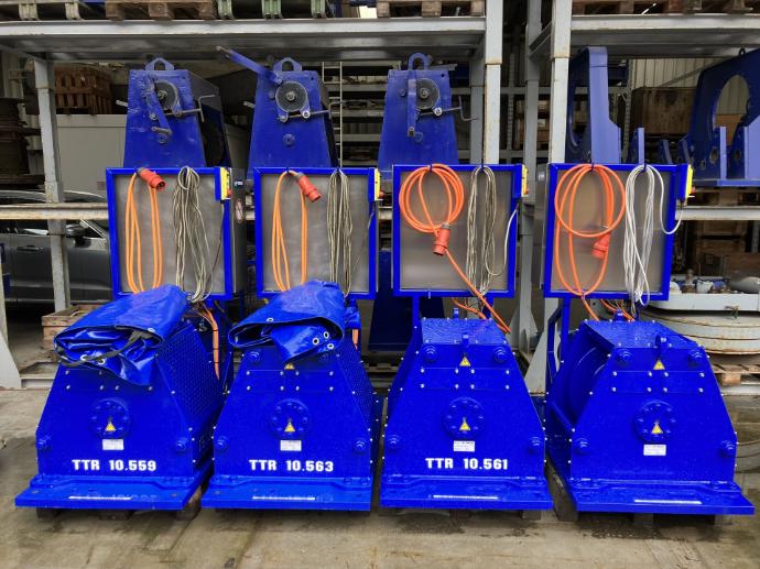 5 ton Nobles electric lifting winch