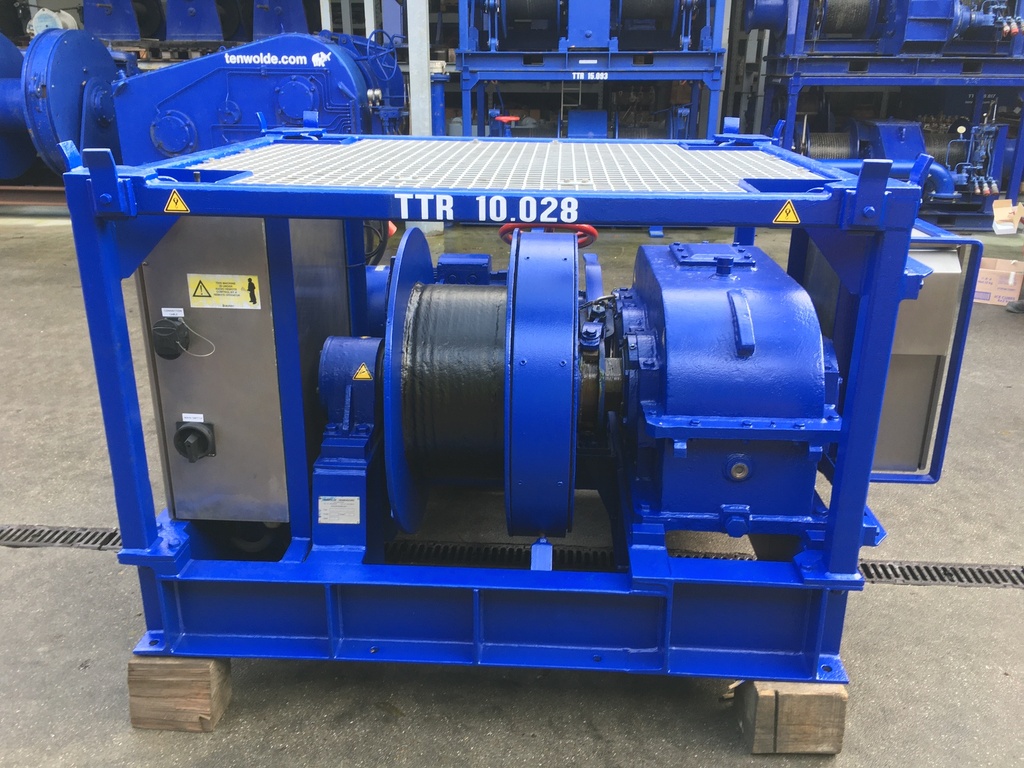 10 ton ASM electric mooring winch