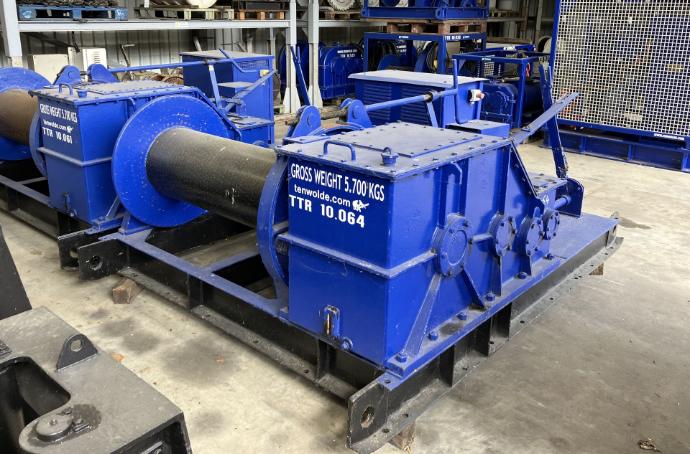 [5795] 11 ton Thole electric mooring winch