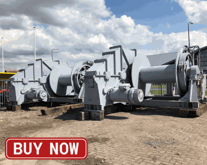 70 ton Hatlapa electric towing / mooring winch