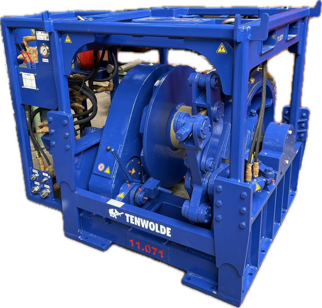 [5981] 10 ton Transvictory Hydraulic winch