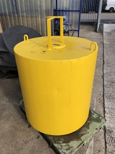 [11767] 12 pcs. steel marker buoys 970 x 1000 