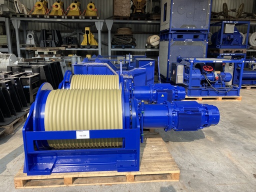 [5757] 25 ton Zollern electric winch