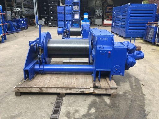 [5961] 10 ton Bröhl SAW hydraulic mooring winch